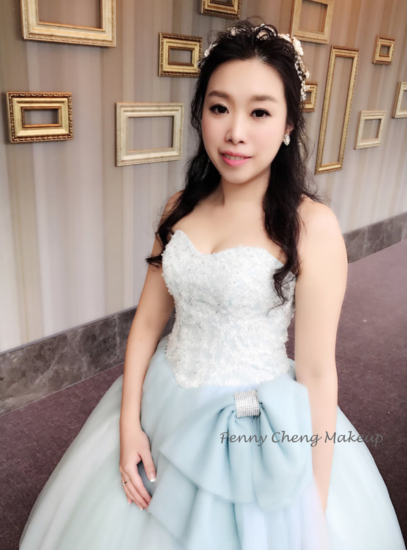 新娘秘書 晚禮服造型 韓式風格 氣質典雅 公主風