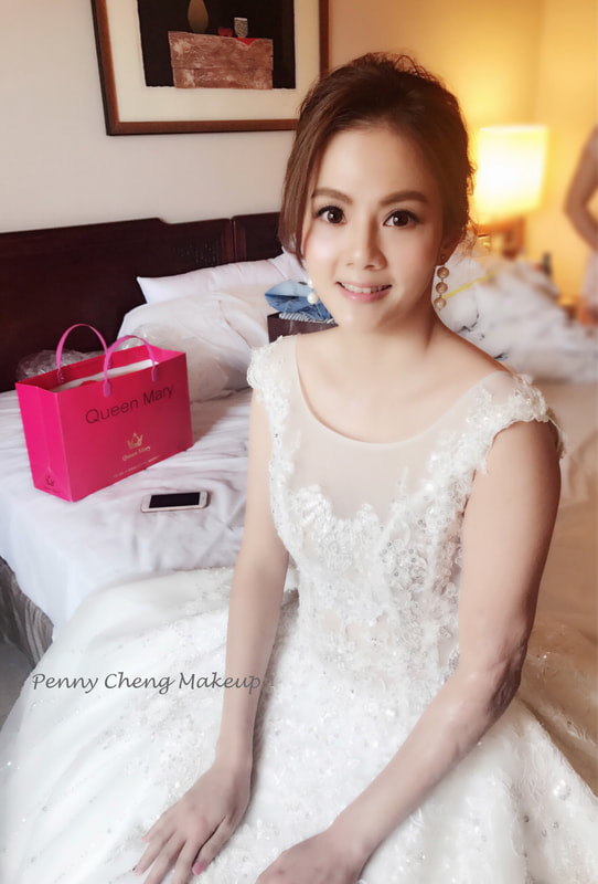 新娘秘書 白紗造型 韓風 氣質 優雅 福華大飯店