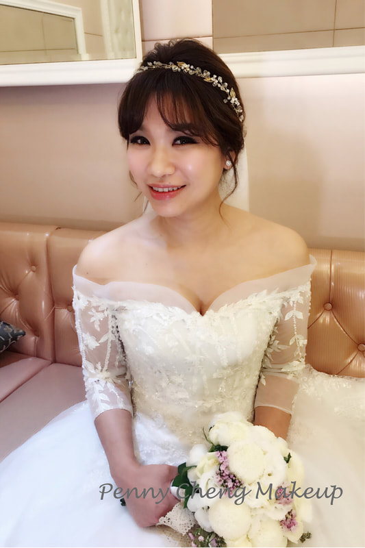 新娘秘書 白紗造型 韓風 氣質 頤品大飯店