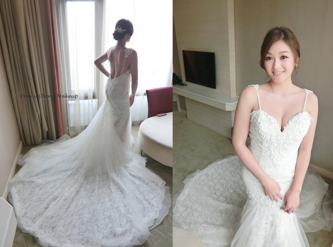新娘秘書 白紗造型 韓風 氣質 優雅 維多利亞酒店