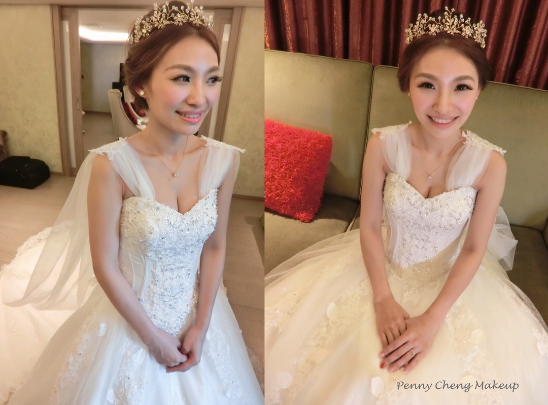 新娘秘書 白紗造型 韓風 氣質 優雅 英式風格