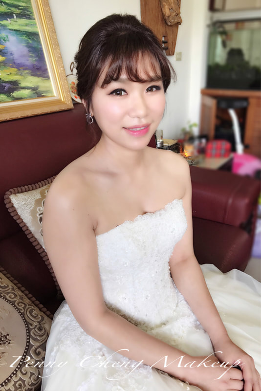 新娘秘書 白紗造型 韓風 氣質 頤品大飯店