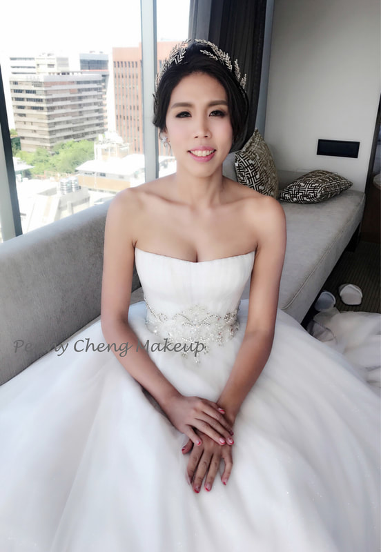 新娘秘書 白紗造型 韓風 氣質 歐美風格 晶華酒店