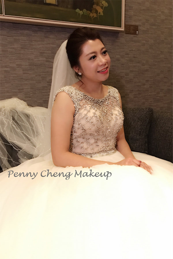新娘秘書 白紗造型 韓風 氣質  艾麗酒店