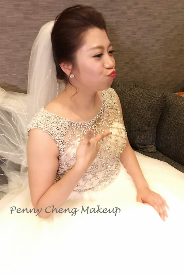 新娘秘書 白紗造型 韓風 氣質  艾麗酒店