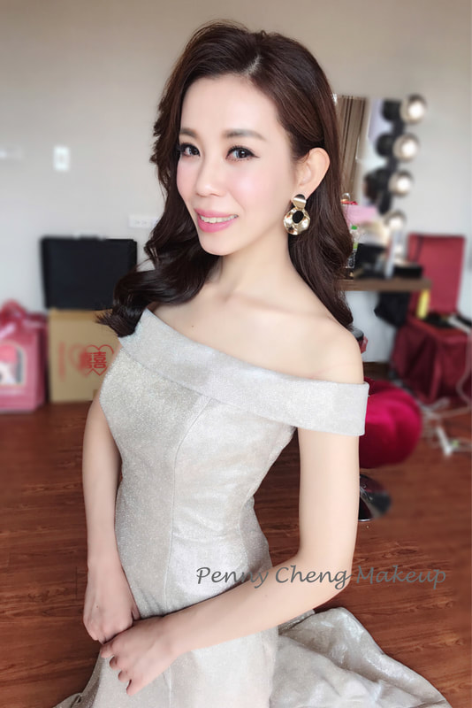 新娘秘書 晚禮服造型 韓式風格 氣質典雅