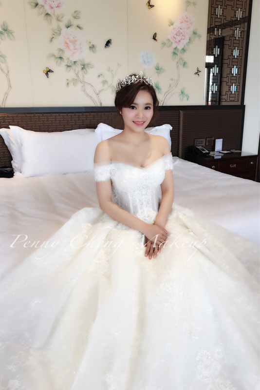 新娘秘書 白紗造型 韓風 氣質  圓山大飯店