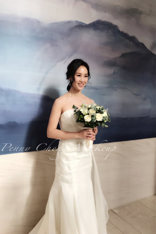 新娘秘書 白紗造型 韓風 氣質  歐美 萬豪酒店